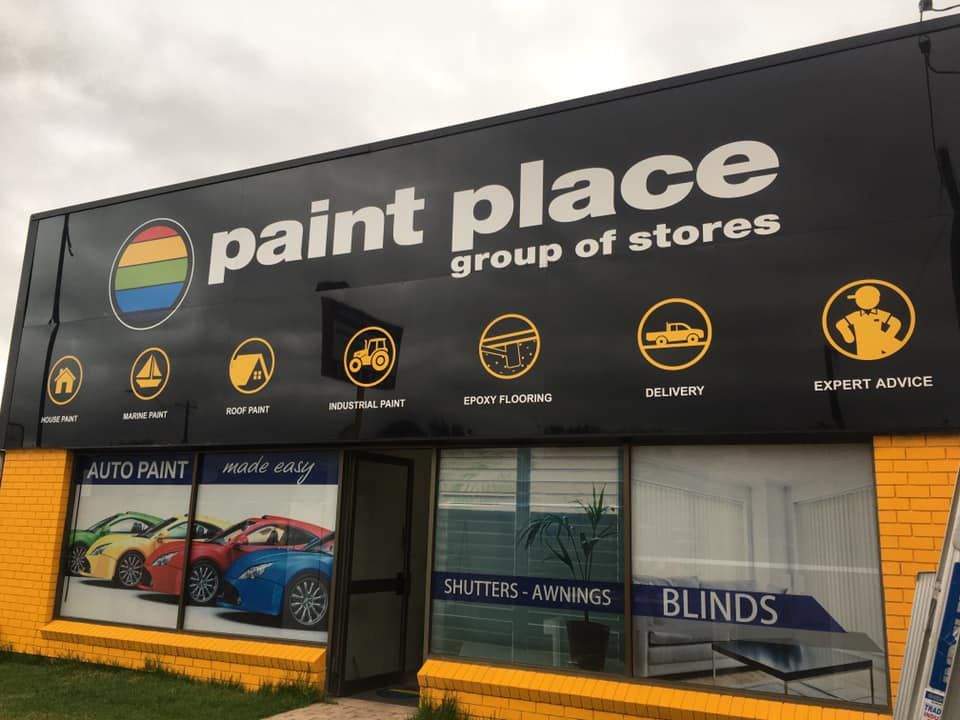 Paint Place Group Of Stores Front Shop — Paint Place Cowra In Cowra NSW