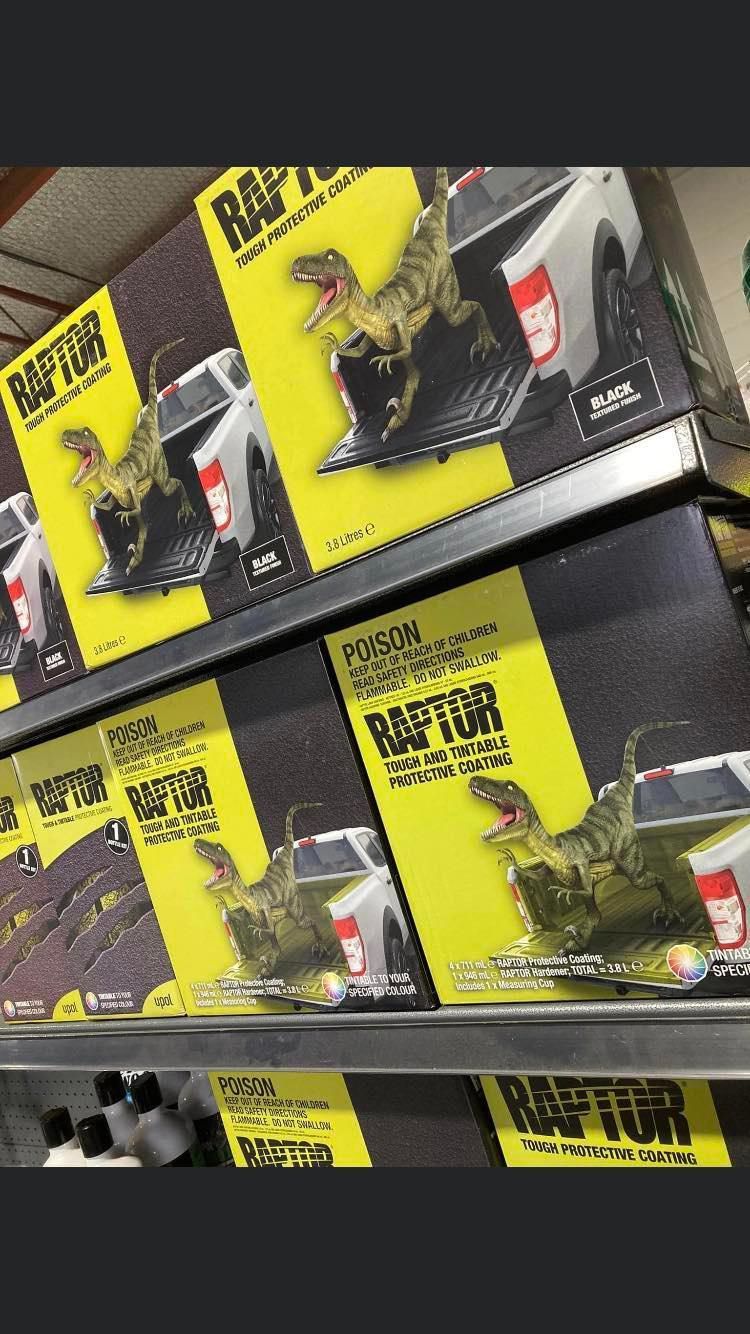 Raptor Tough And Tintable Protective Coating — Paint Place Cowra In Orange NSW