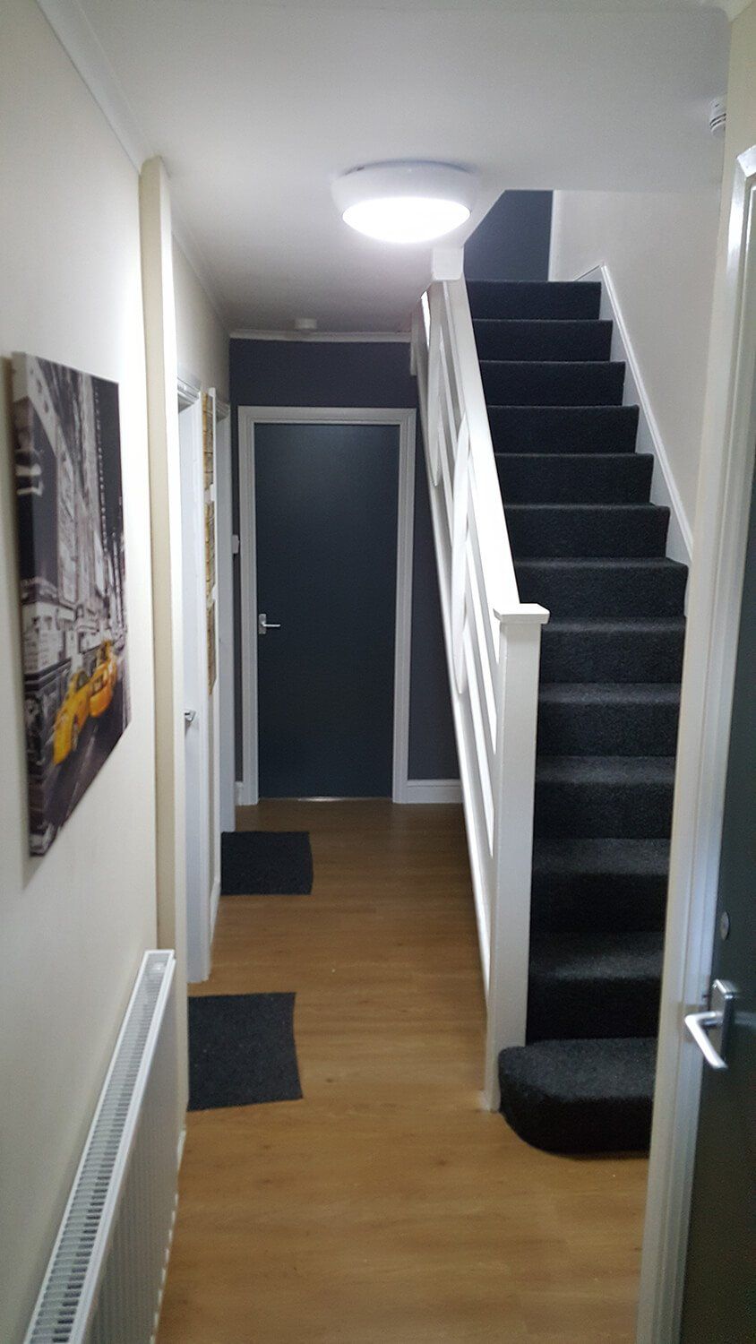 stairs inside a house