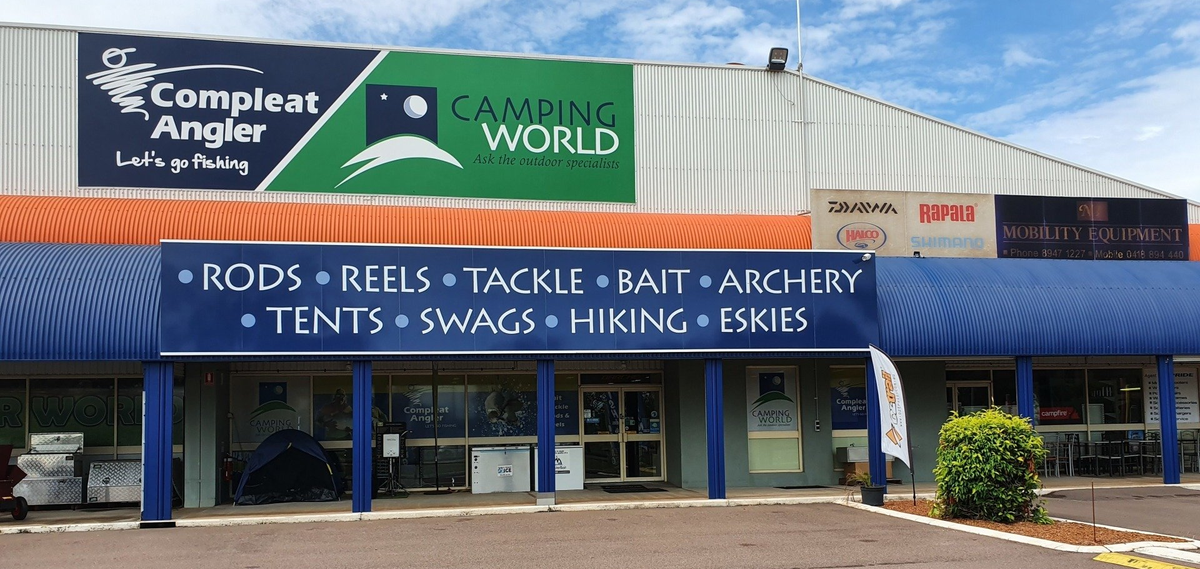 Camping World And Compleat Angler Darwin