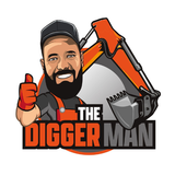 A man with a beard is holding a shovel and giving a thumbs up.
