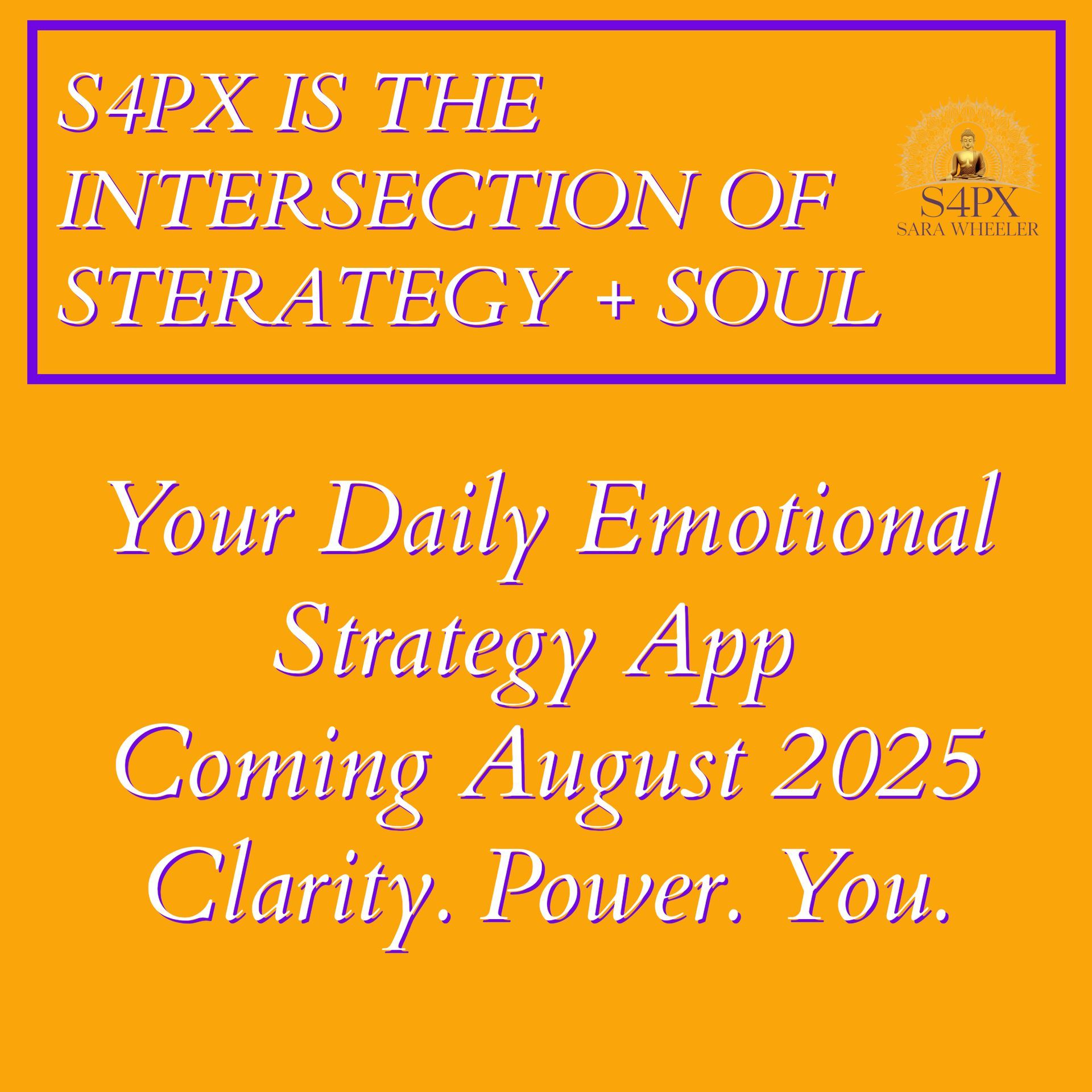 Your Daily Emotional Sterategy App | Coming August 2025 | Clarity. Power. You.