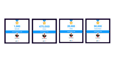 Sara Wheeler’s YouTube latest Certificates
