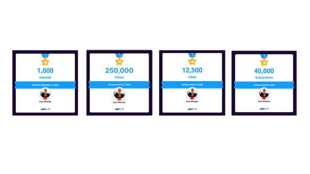 Sara Wheeler’s YouTube latest Certificates