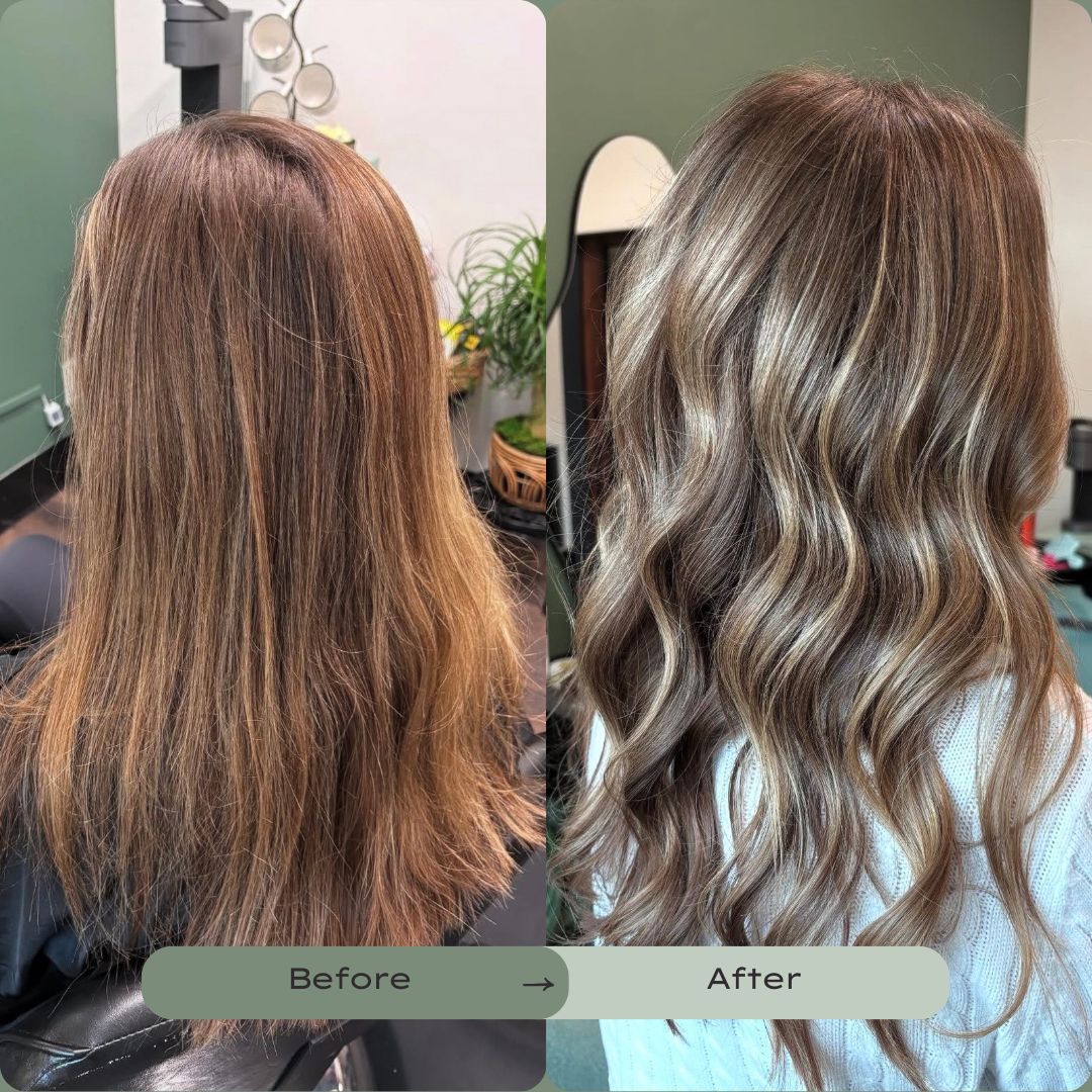Balayage highlights by Aspen Brooke Studio