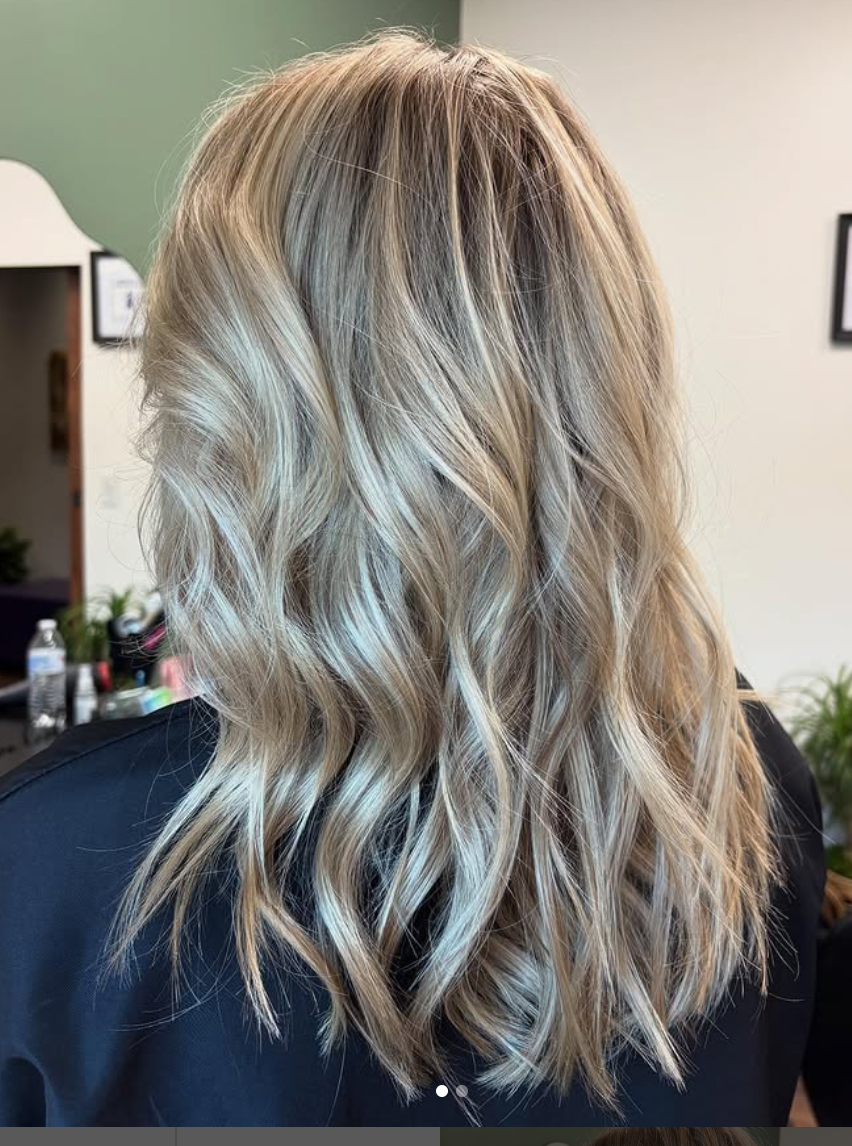 Balayage highlights by Aspen Brooke Studio