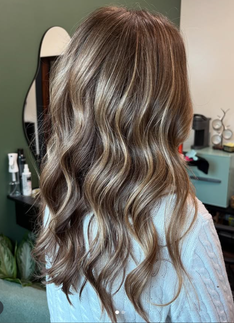 Balayage highlights by Aspen Brooke Studio