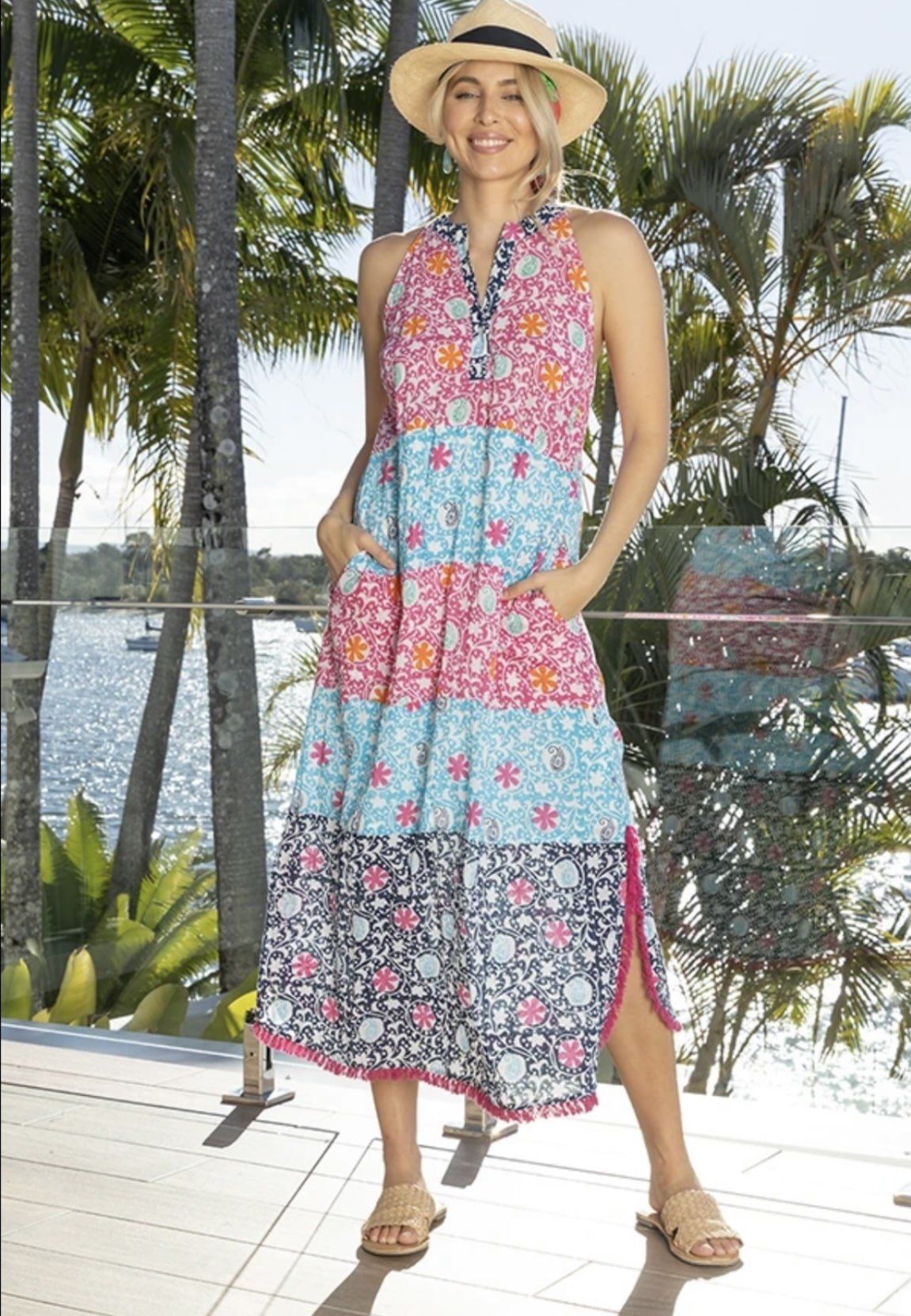 Woman Wearing A Dress — Onyx Poppy Boutique in Sippy Downs, QLD