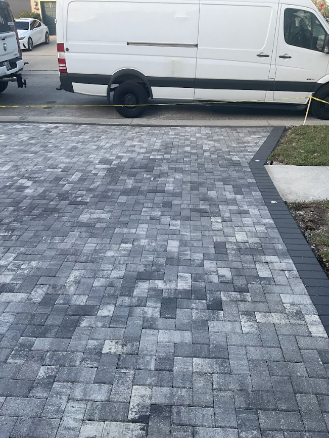 Paver Driveway Installation | Tampa, FL | EMK Brick Pavers