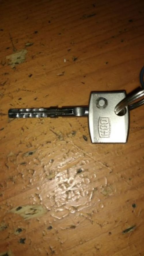 chiave serratura blindata