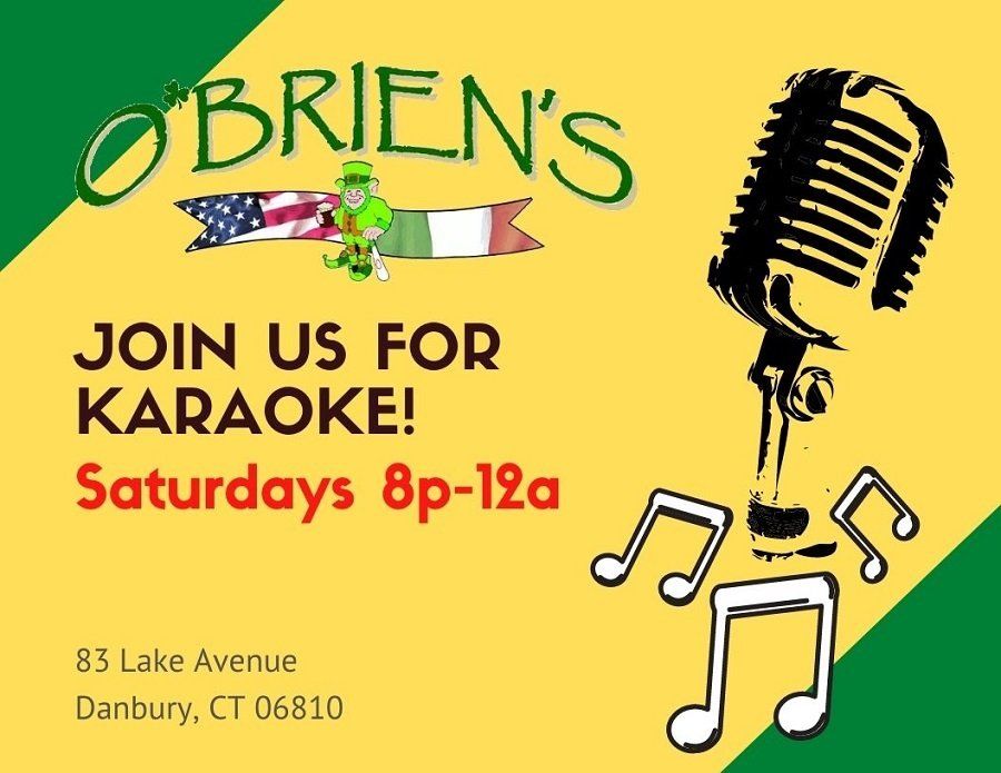 Karaoke Saturdays 8pm