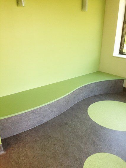 Concrete Lounge Area — Queanbeyan, NSW — M&M Kitchens & Joinery