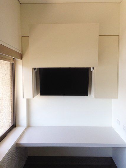 Study Desk Area — Queanbeyan, NSW — M&M Kitchens & Joinery