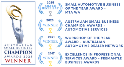 Winners of  The Workshop of the Year Award and the Fremantle Business Awards. Excellence in professional services