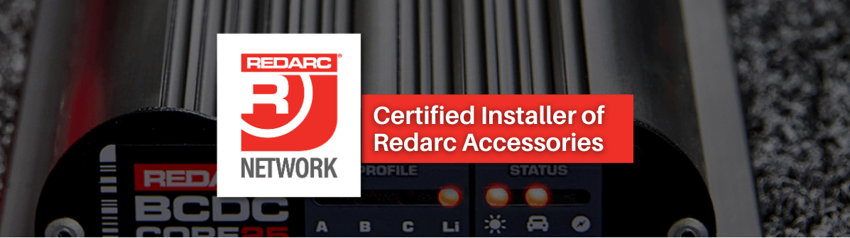Certified Installer of Redarc Accessories. Redarc RedNetwork