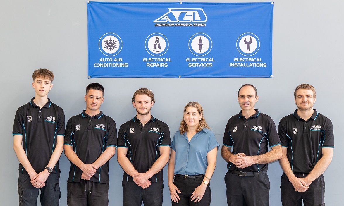 The team of Automotive Electrical Designs providing excellent customer service