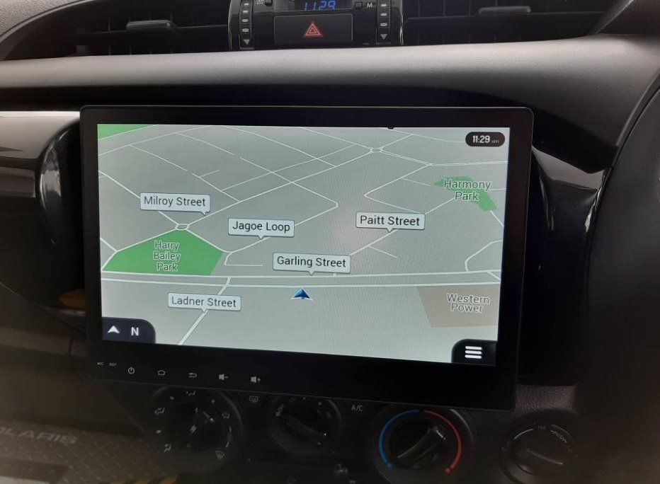 Full GPS navigation multi-media system with reverse camera installation | Automotive Electrical Designs, O'Connor, WA