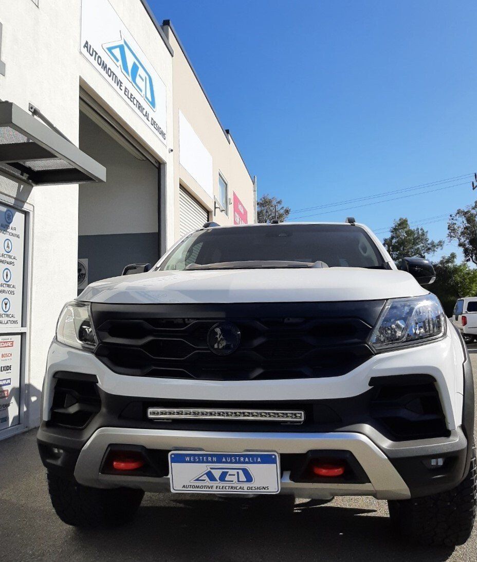 LED lightbar installed on Holden | Automotive Electrical Designs, O'Connor, Perth WA