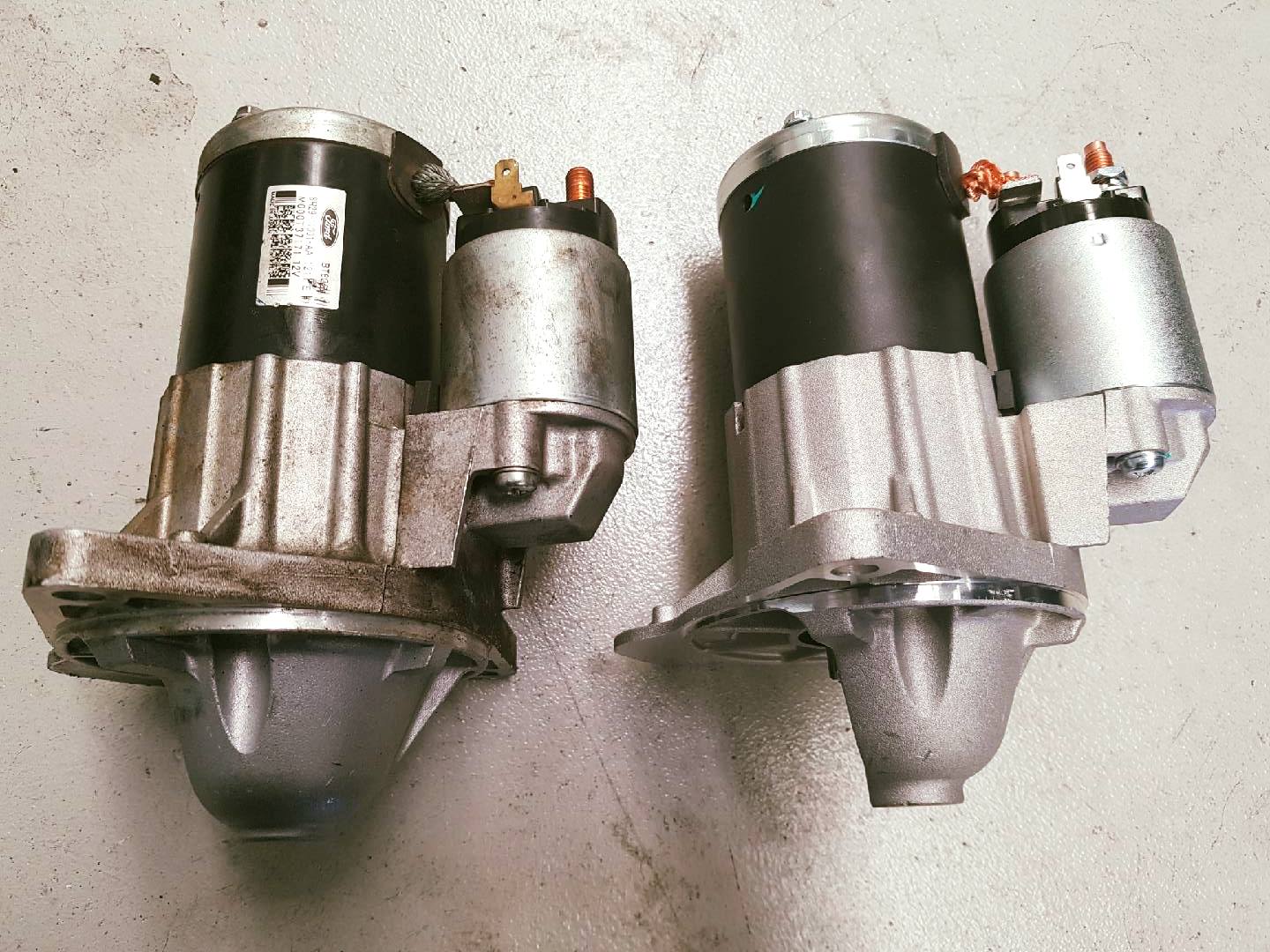 New starter motor installation for Ford - Automotive Electrical Designs