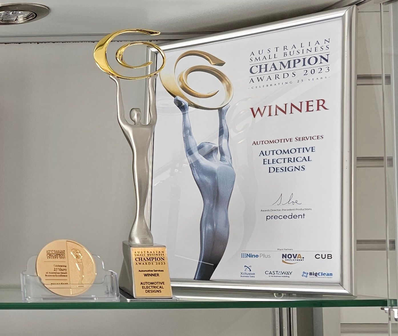 Automotive Electrical Designs is the 2023 Winner of the Australian Small Business Champion Awards for the Automotive Industry