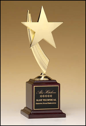 Trophy with star