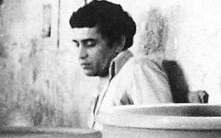 foto storica del lavoro in ceramica