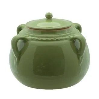 pentola con manici in ceramica