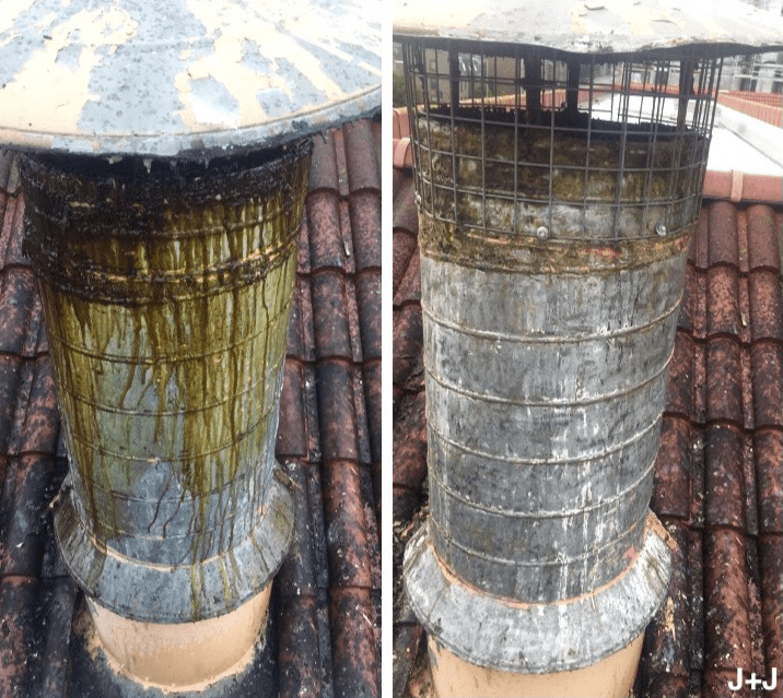 Cleaning Flue