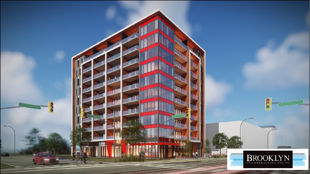 Large Red Mansion House