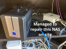 NAS storage , repair