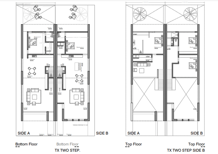 TX TWO STEP FLOOR PLAN