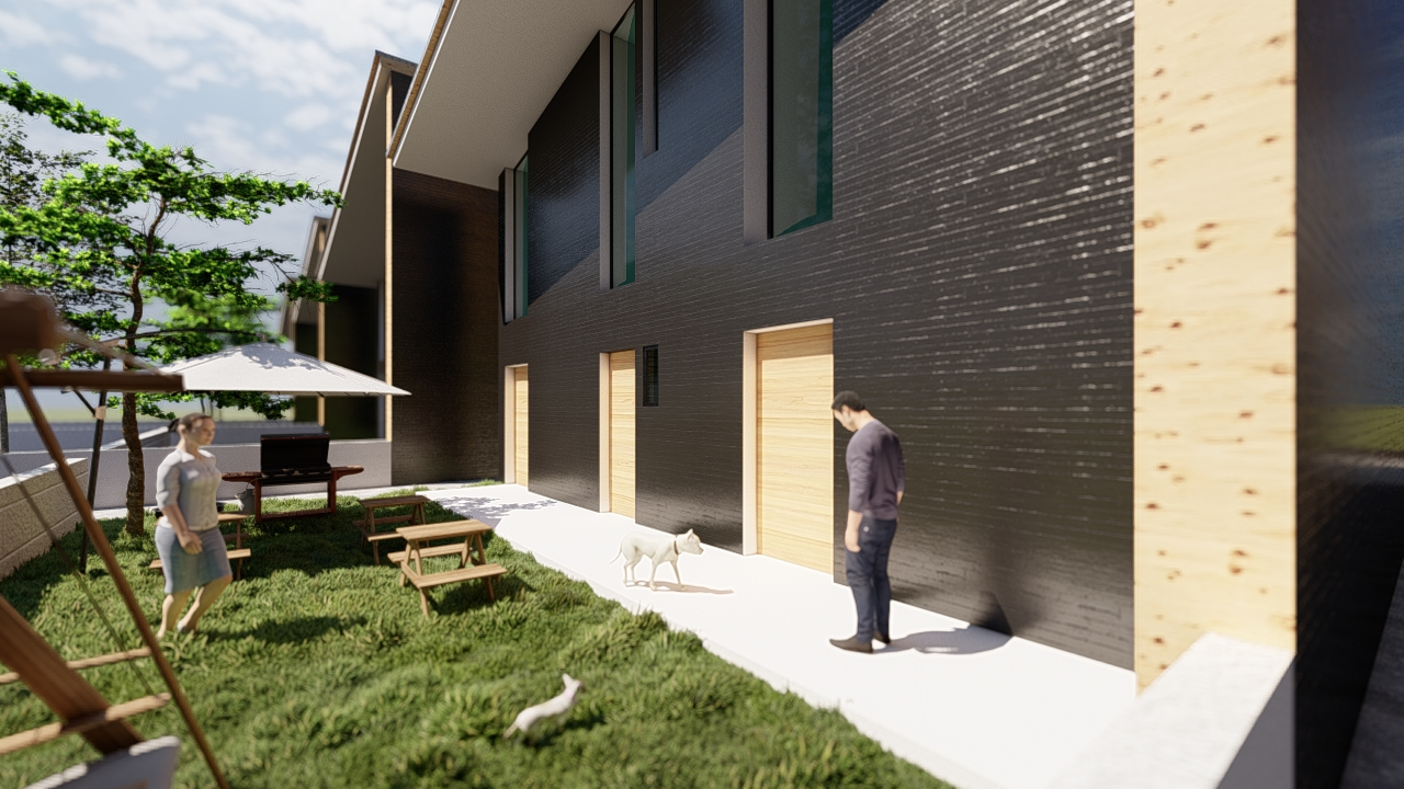 RANCH LOFT TYPE B - FACCADE/BACKYARD