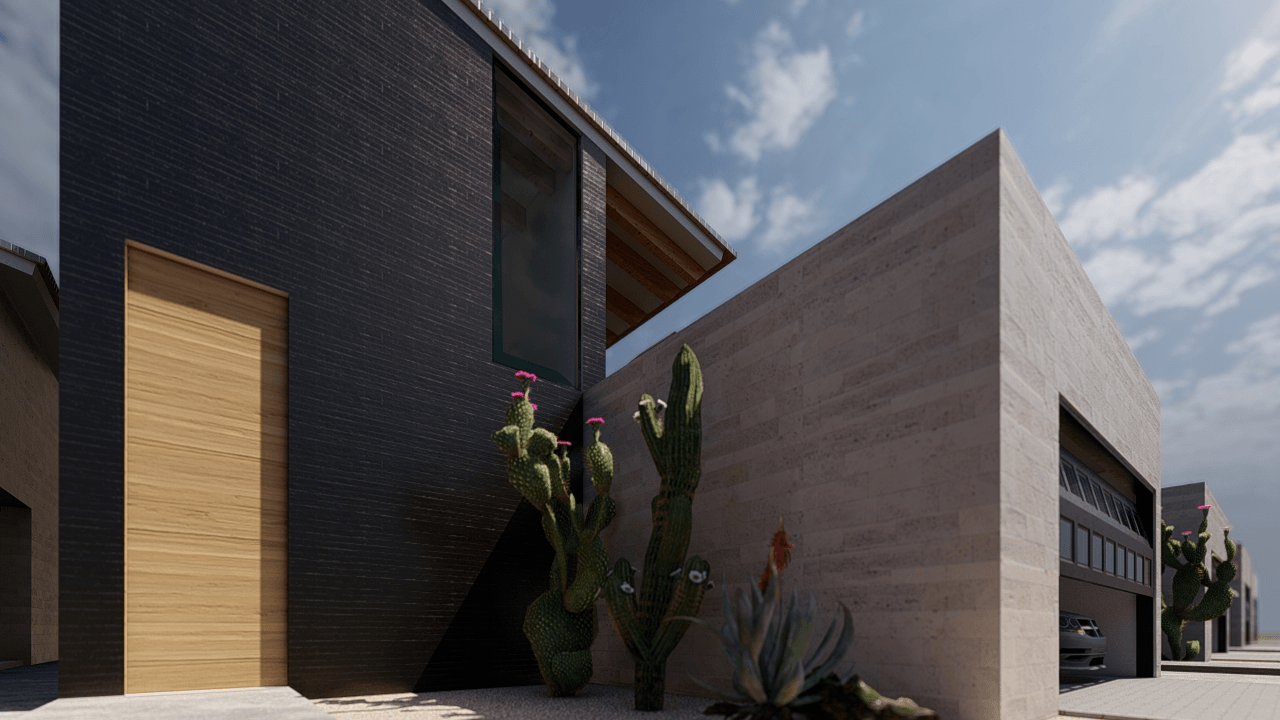 RANCH LOFT TYPE B - FACCADE/BACKYARD