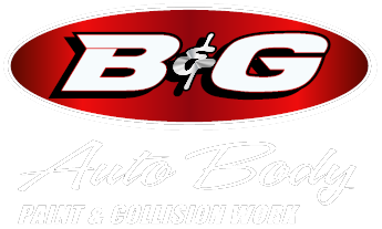 B&G Auto Body logo for paint and collision repair branding
