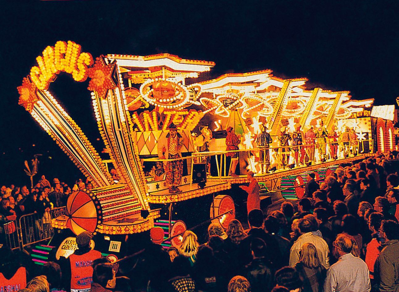 Carnival float, Weston-super-Mare