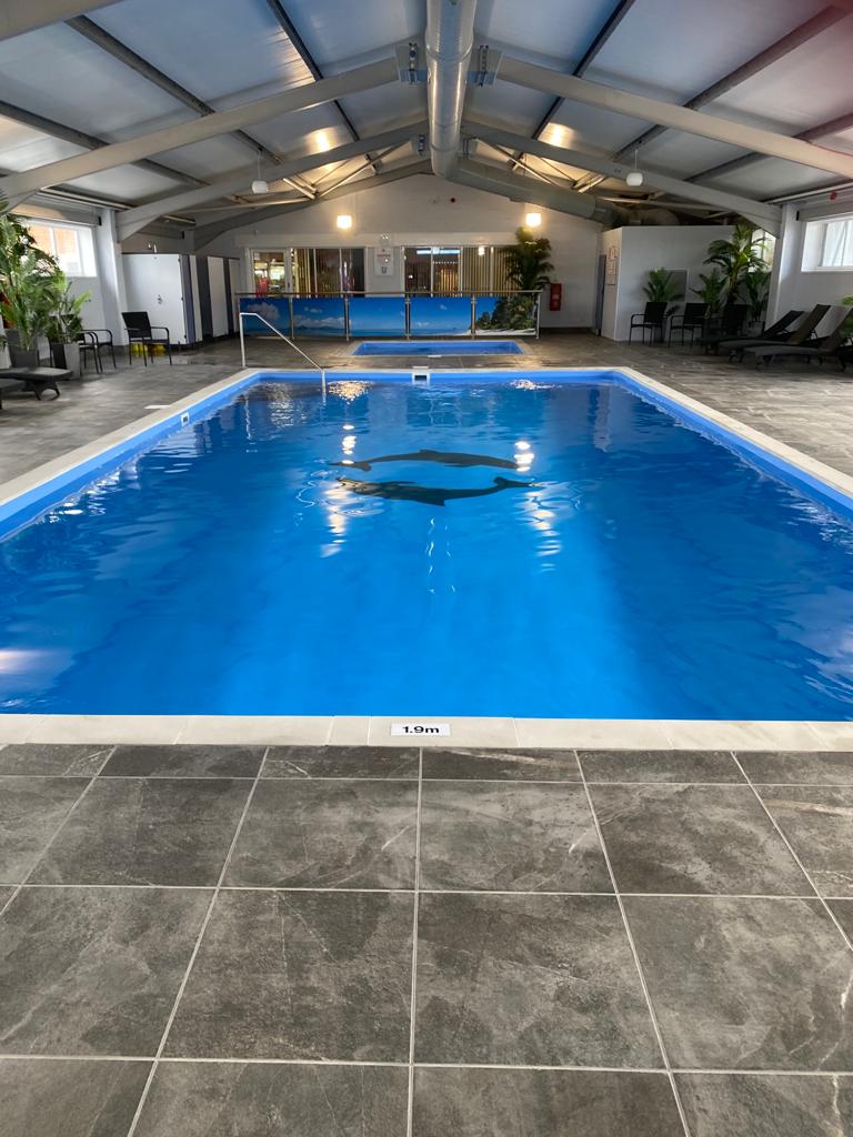 Indoor Swimming Pool at Cherry Tree Holiday Lodge Park