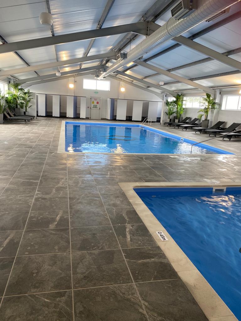 Indoor Swimming Pool at Cherry Tree Holiday Lodge Park