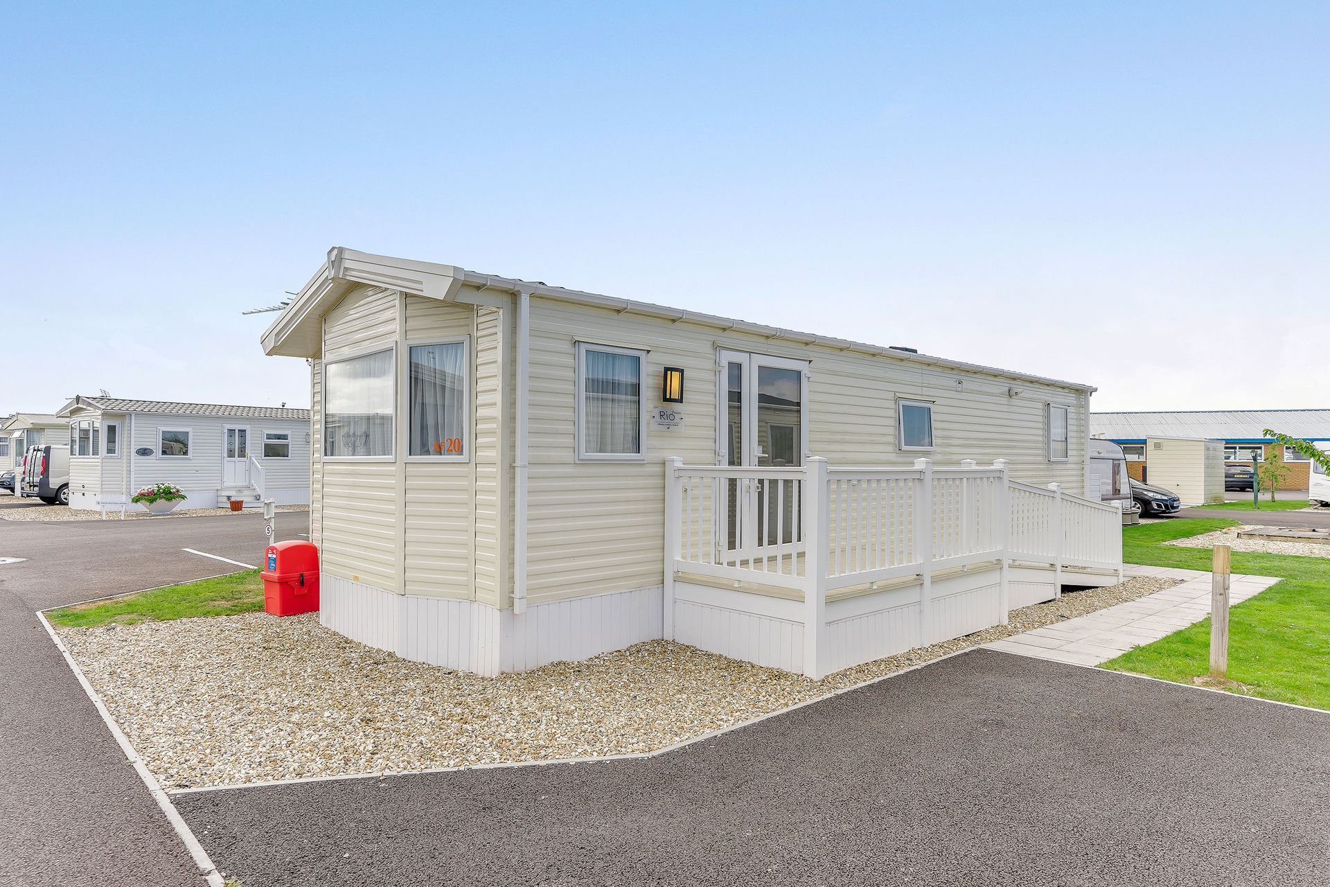 wheelchair accessible holiday caravan with ramp access