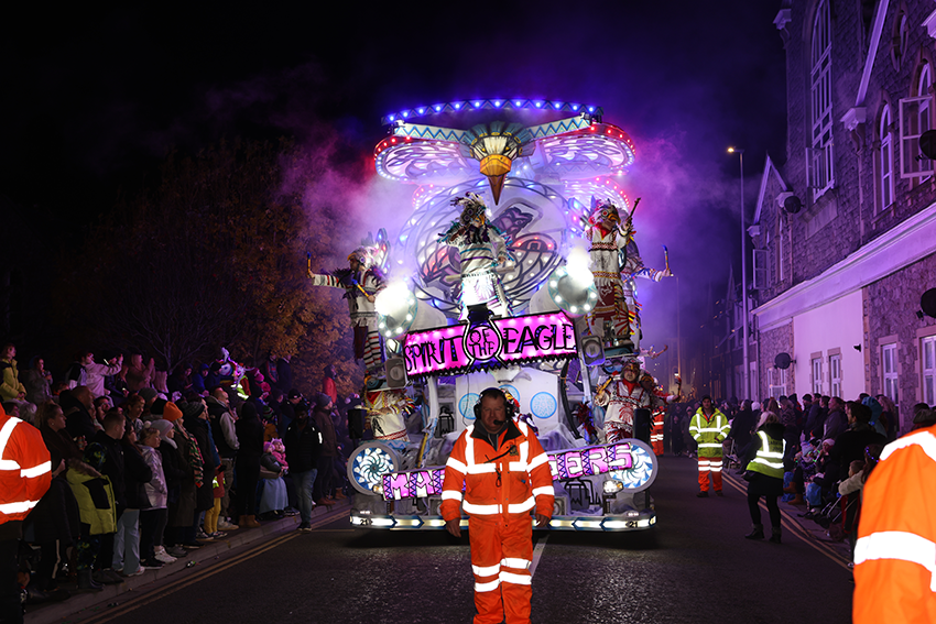 Weston carnival float