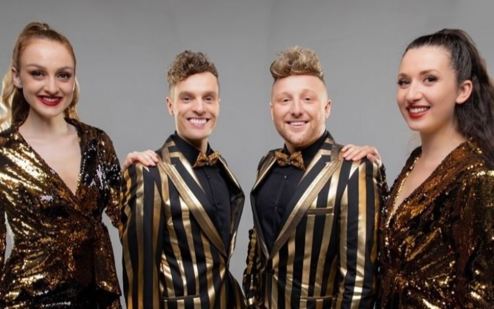 New Years Eve Banner, Riverside Holiday Village