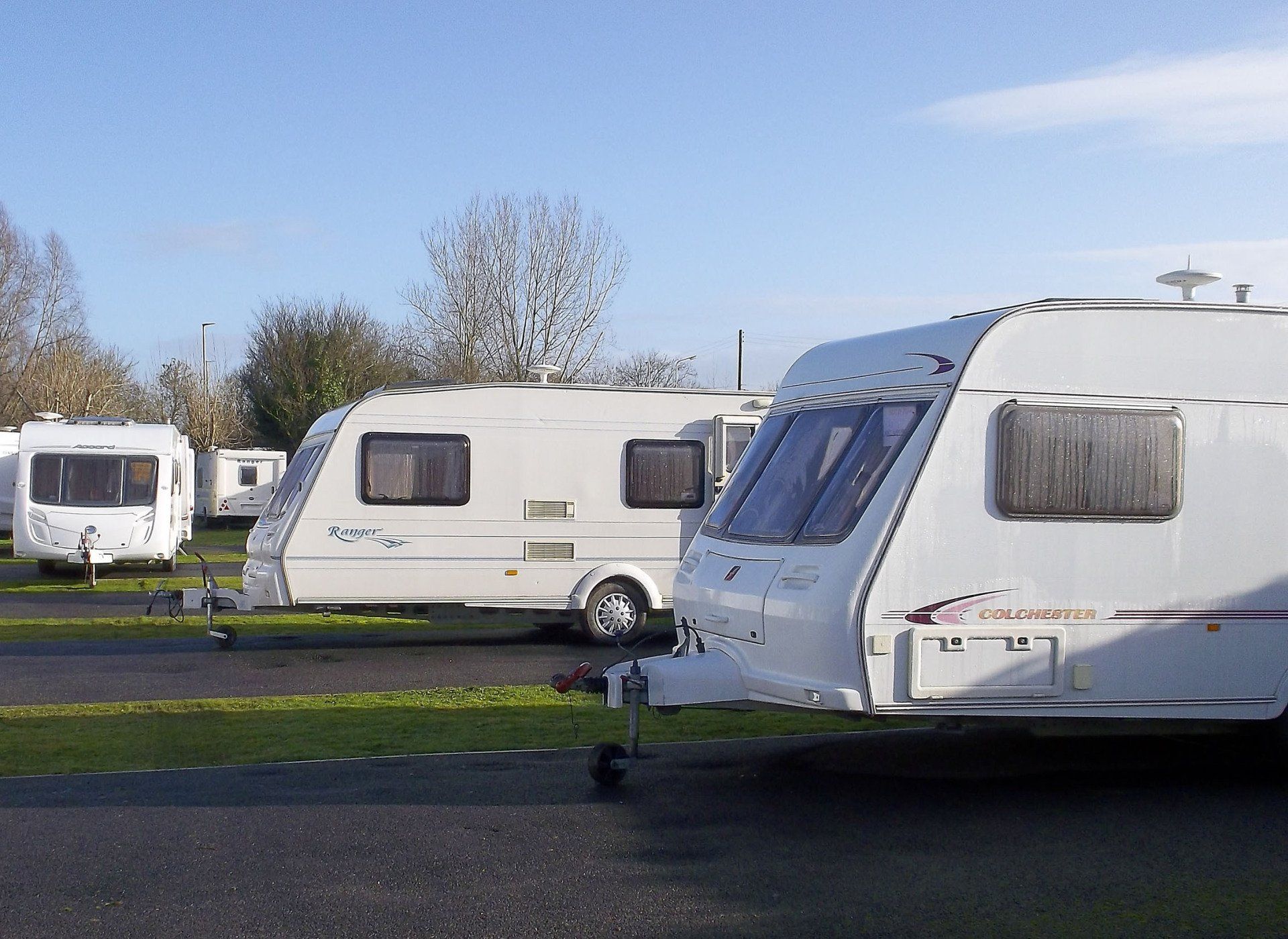Secure Caravan Storage near BurnhamonSea and WestonsuperMare West Country Parks