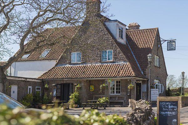 Rodney Stoke Inn near cheddar caravan park.