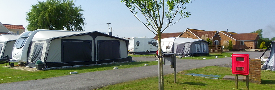 Seasonal caravan pitches in Somerset