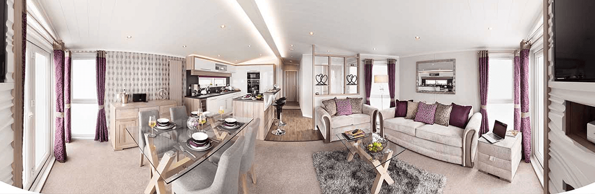 Luxury static caravan for sale in Somerset