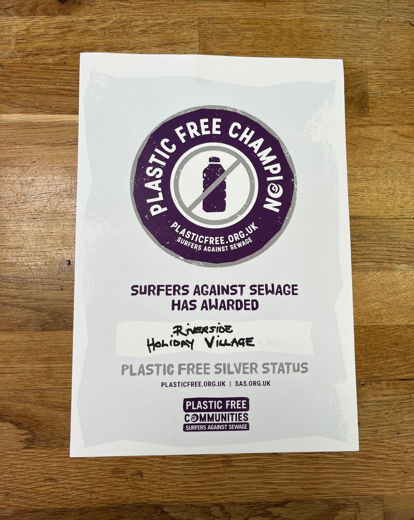 plastic free champion