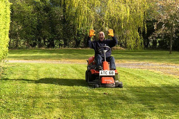 Well maintained pitches in cheddar caravan park.