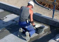 Wet Concrete — Concrete Services in Dawson, PA