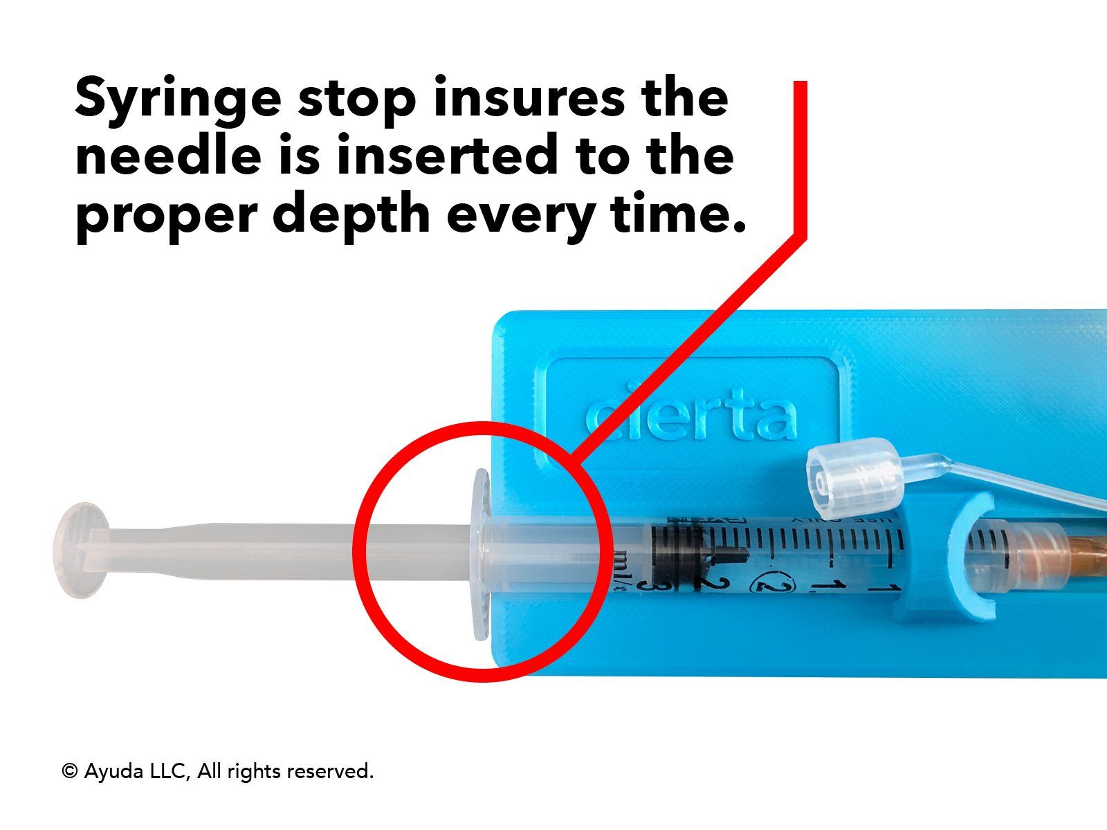 Cierta Accurately fill your tslim X2 cartridge every time.