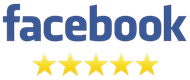 Green star above five green square stars, a review rating.