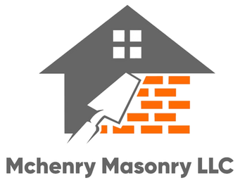 A logo for a company called mchenry masonry llc